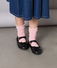 KGLAD02014 a.v.v KIDS(アー・ヴェ・ヴェ) [KIDS]【3点セット】キューティーアソートソックス ピンク