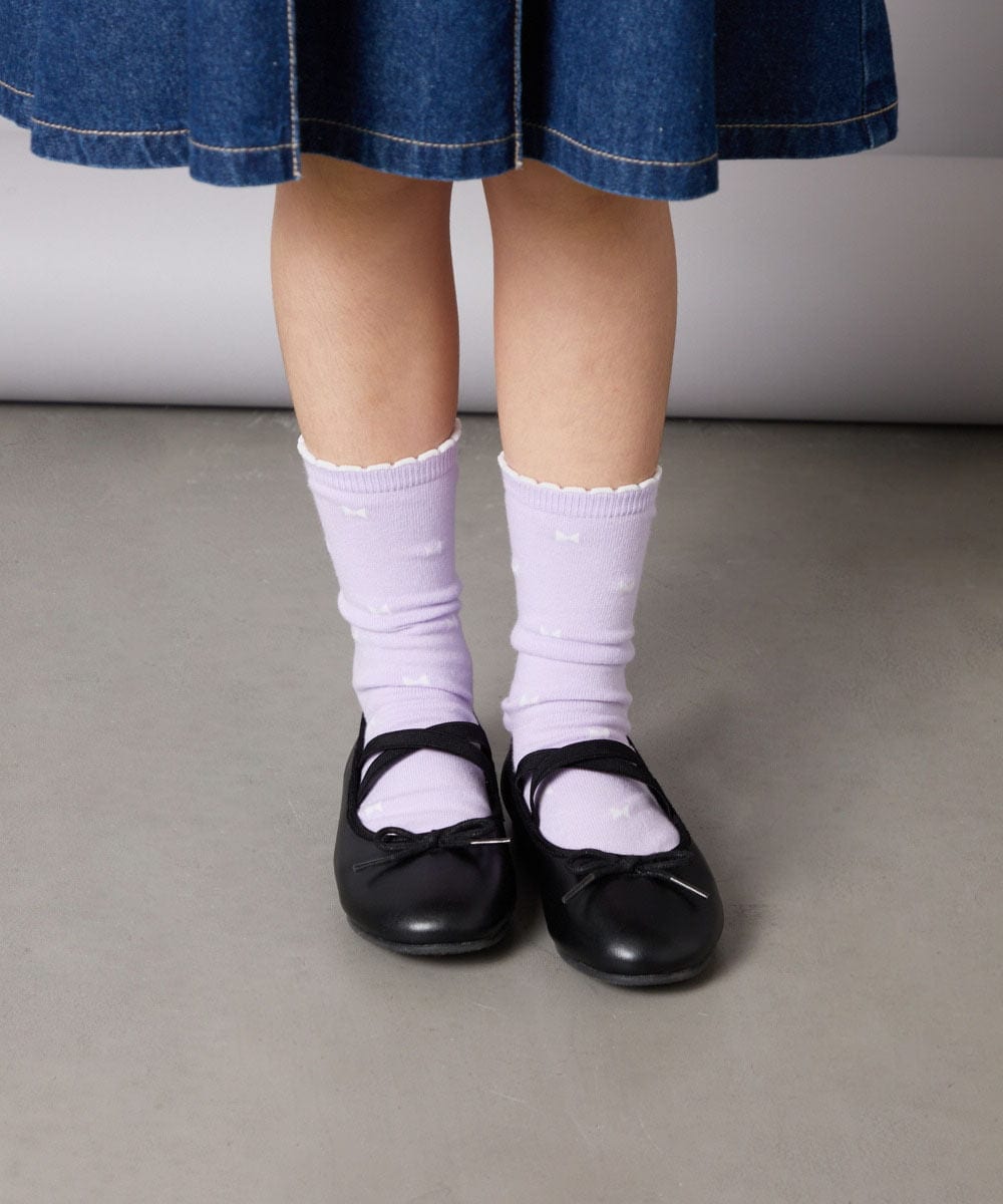 KGLAD02014 a.v.v KIDS(アー・ヴェ・ヴェ) [KIDS]【3点セット】キューティーアソートソックス ピンク