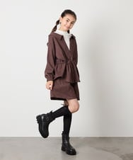 KGLAD03007 a.v.v KIDS(アー・ヴェ・ヴェ) [KIDS]リボンハイソックス ブラック