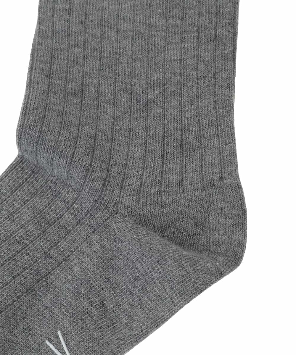 KGLAG30007 a.v.v KIDS(アー・ヴェ・ヴェ) [KIDS]【19-21/22-24cm】リボンハイソックス グレー