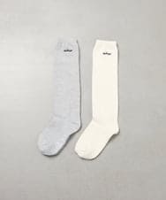 KGLAG31009 a.v.v KIDS(アー・ヴェ・ヴェ) [KIDS]【19-21/22-24cm】ルーズソックス グレー