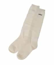 KGLAG31009 a.v.v KIDS(アー・ヴェ・ヴェ) [KIDS]【19-21/22-24cm】ルーズソックス アイボリー