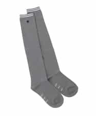 KGLAG32009 a.v.v KIDS(アー・ヴェ・ヴェ) [KIDS]【19-21/22-24cm】ラインニーハイソックス グレー