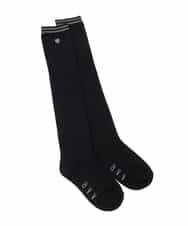 KGLAG32009 a.v.v KIDS(アー・ヴェ・ヴェ) [KIDS]【19-21/22-24cm】ラインニーハイソックス ブラック
