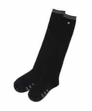 KGLAG32009 a.v.v KIDS(アー・ヴェ・ヴェ) [KIDS]【19-21/22-24cm】ラインニーハイソックス ブラック