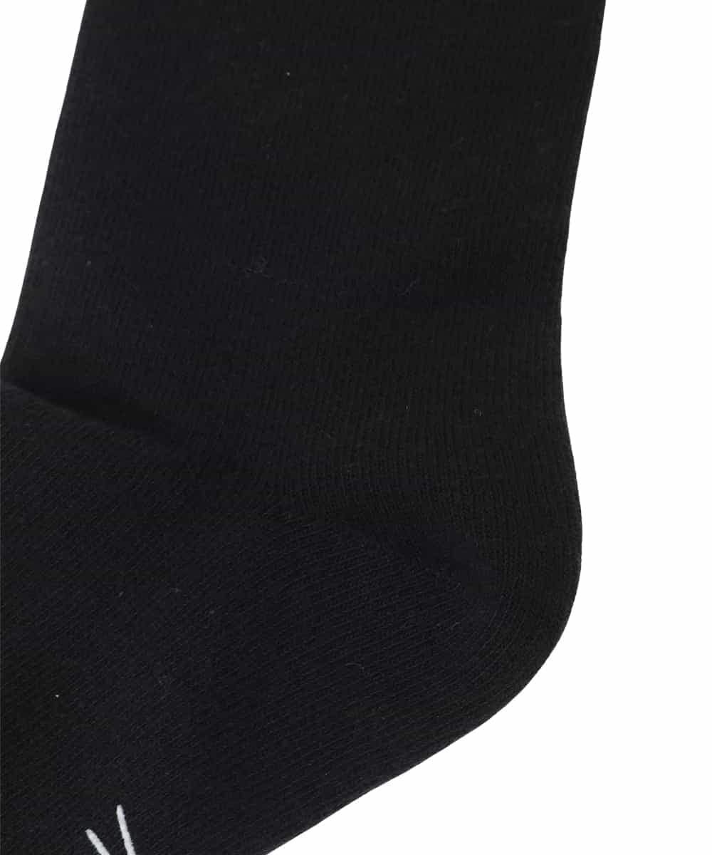 KGLAG32009 a.v.v KIDS(アー・ヴェ・ヴェ) [KIDS]【19-21/22-24cm】ラインニーハイソックス ブラック