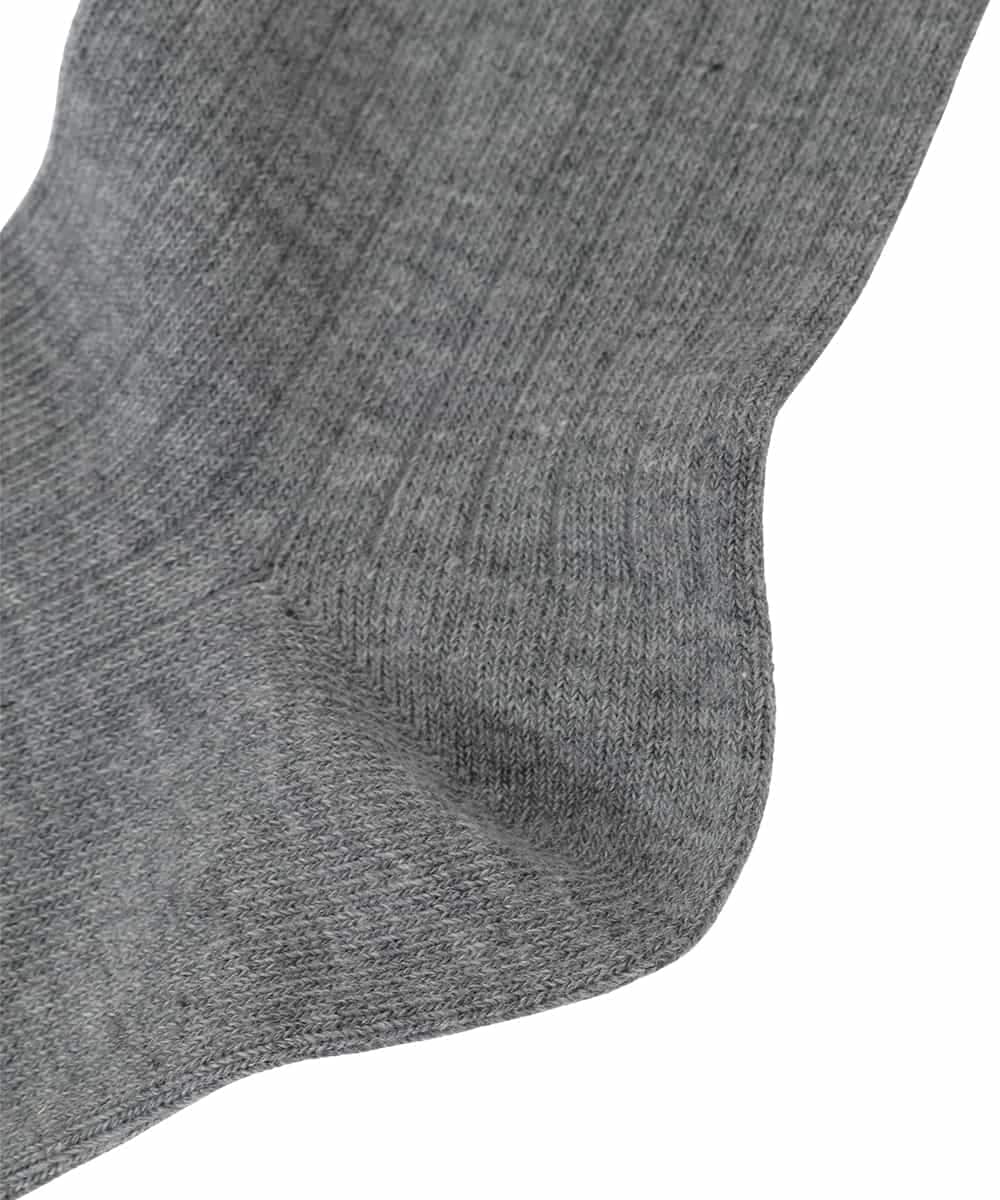KGLAG33009 a.v.v KIDS(アー・ヴェ・ヴェ) [KIDS]【19-21/22-24cm】リボンニーハイソックス グレー