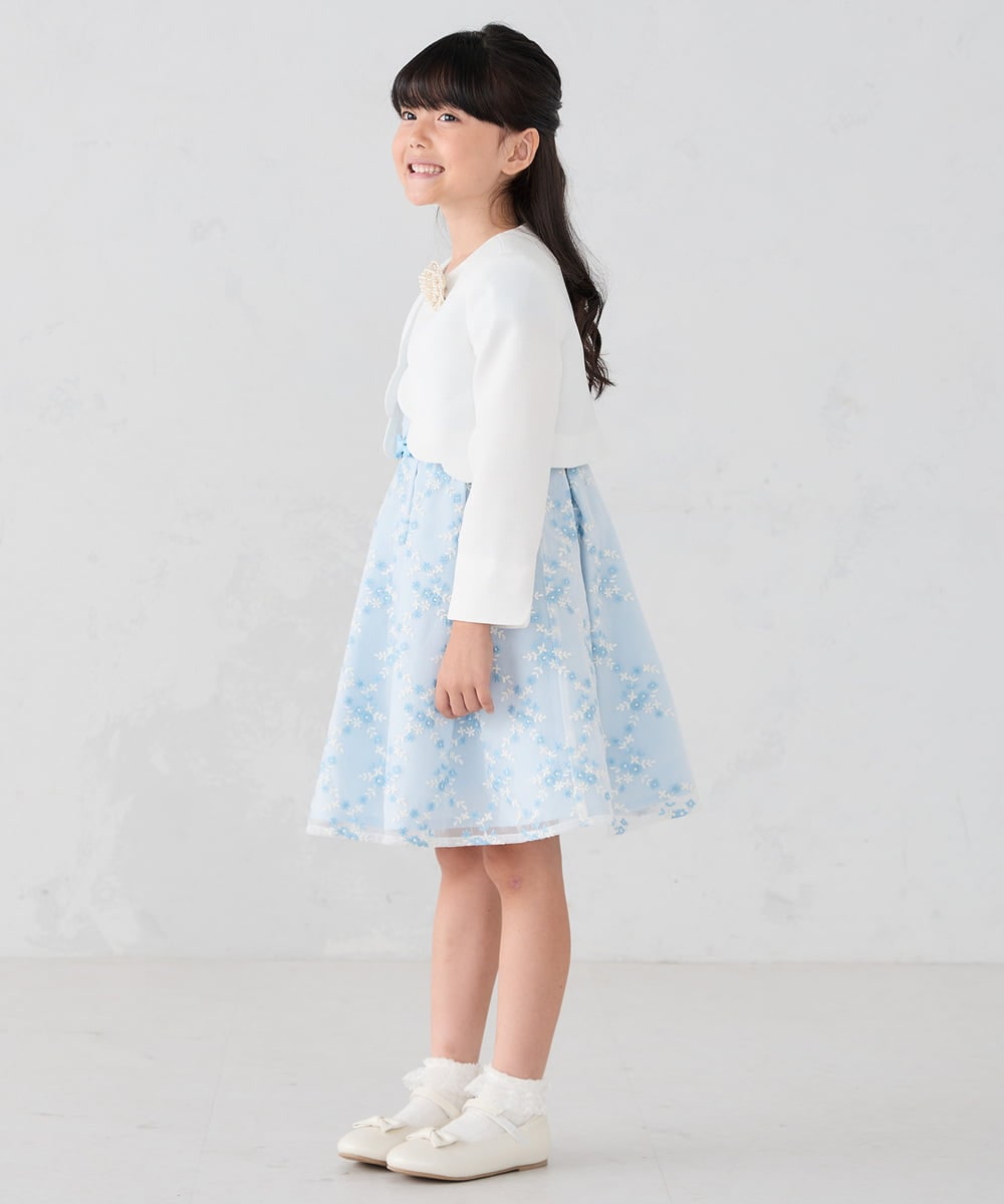 KGLCD01009 a.v.v KIDS(アー・ヴェ・ヴェ) [KIDS]レース付きショートソックス ホワイト