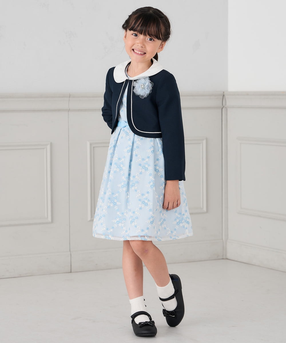 KGLCD02009 a.v.v KIDS(アー・ヴェ・ヴェ) [KIDS]リボン付きショートソックス ホワイト