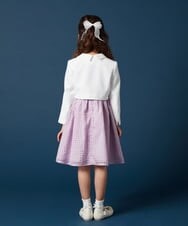 KGLCV02009 a.v.v KIDS(アー・ヴェ・ヴェ) [KIDS]リボンショートソックス ホワイト