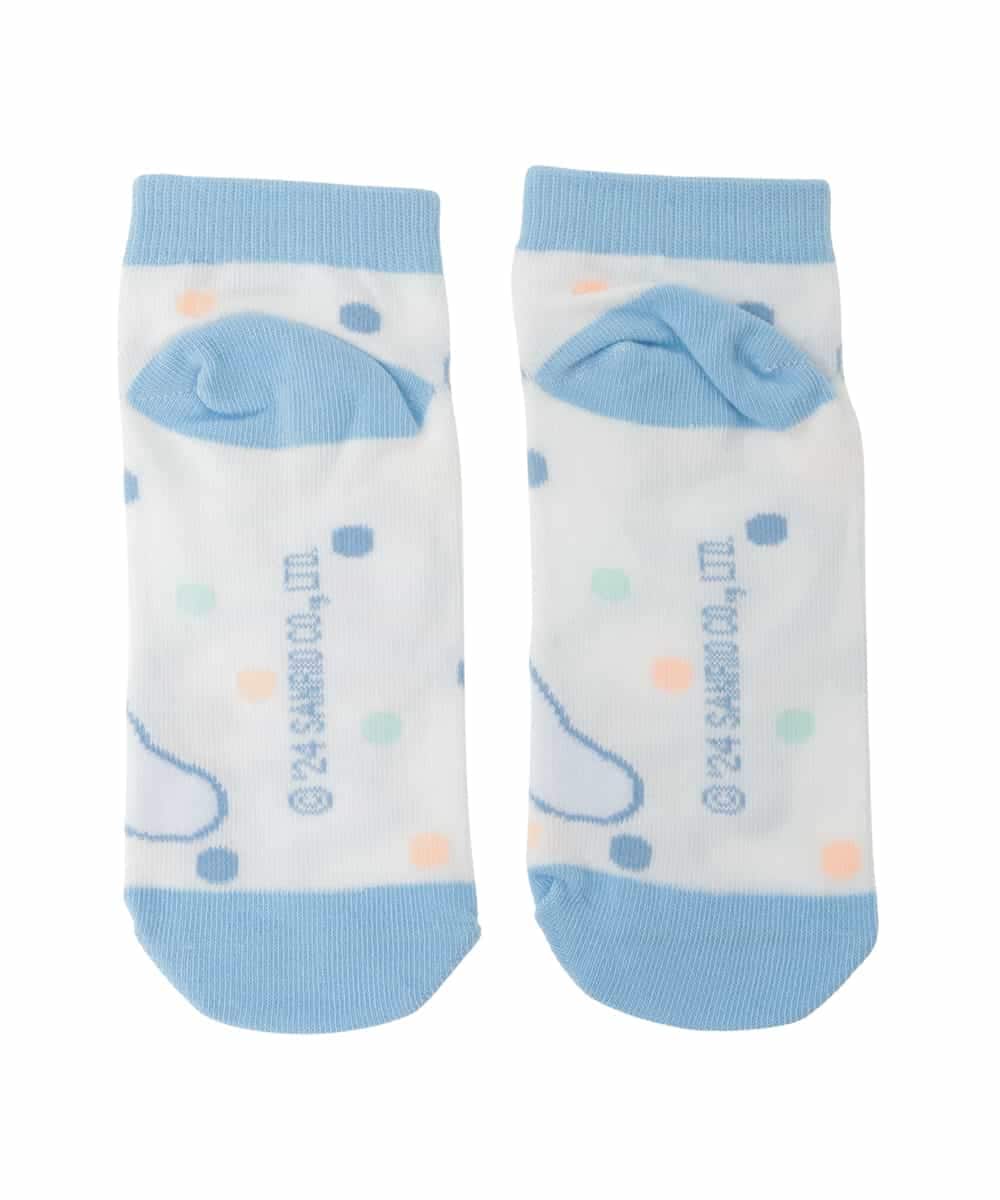 KGLED01012 a.v.v KIDS(アー・ヴェ・ヴェ) [KIDS]【シナモロール】３点セットアソートソックス ライトブルー