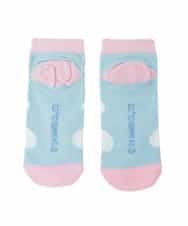 KGLED01012 a.v.v KIDS(アー・ヴェ・ヴェ) [KIDS]【シナモロール】３点セットアソートソックス ライトブルー