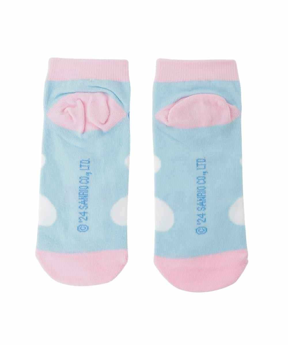 KGLED01012 a.v.v KIDS(アー・ヴェ・ヴェ) [KIDS]【シナモロール】３点セットアソートソックス ライトブルー