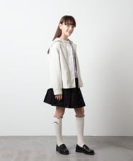 KGLFS12009 a.v.v KIDS(アー・ヴェ・ヴェ) [KIDS]フリルメローハイソックス ピンク