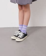 KGLGD10014 a.v.v KIDS(アー・ヴェ・ヴェ) [KIDS]【3点セット】アソートソックス ラベンダー