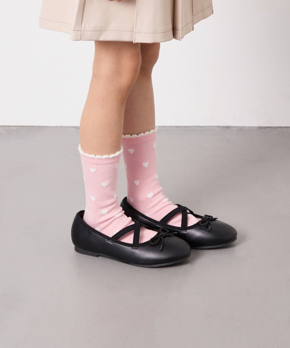 KGLGD11014 a.v.v KIDS(アー・ヴェ・ヴェ) [KIDS]【3点セット】アソートソックス ピンク