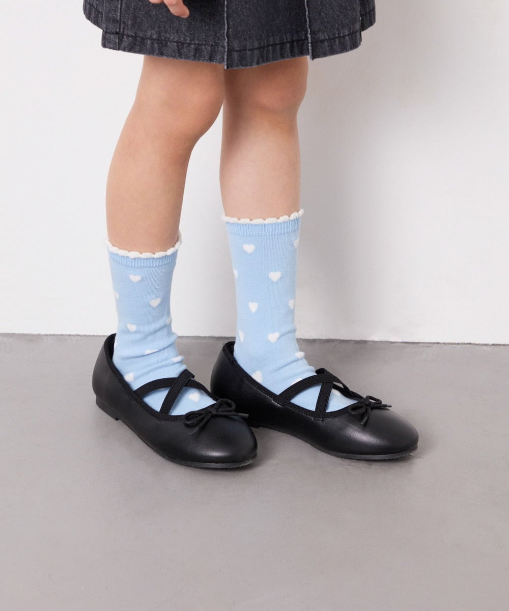 KGLGD11014 a.v.v KIDS(アー・ヴェ・ヴェ) [KIDS]【3点セット】アソートソックス ライトブルー