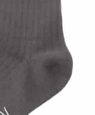 KGLGD12007 a.v.v KIDS(アー・ヴェ・ヴェ) [KIDS]バックリボンハイソックス グレー