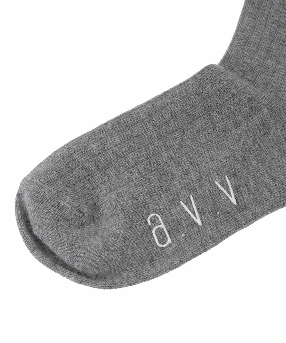 KGLGD14009 a.v.v KIDS(アー・ヴェ・ヴェ) [KIDS]サイドリボンニーハイ グレー