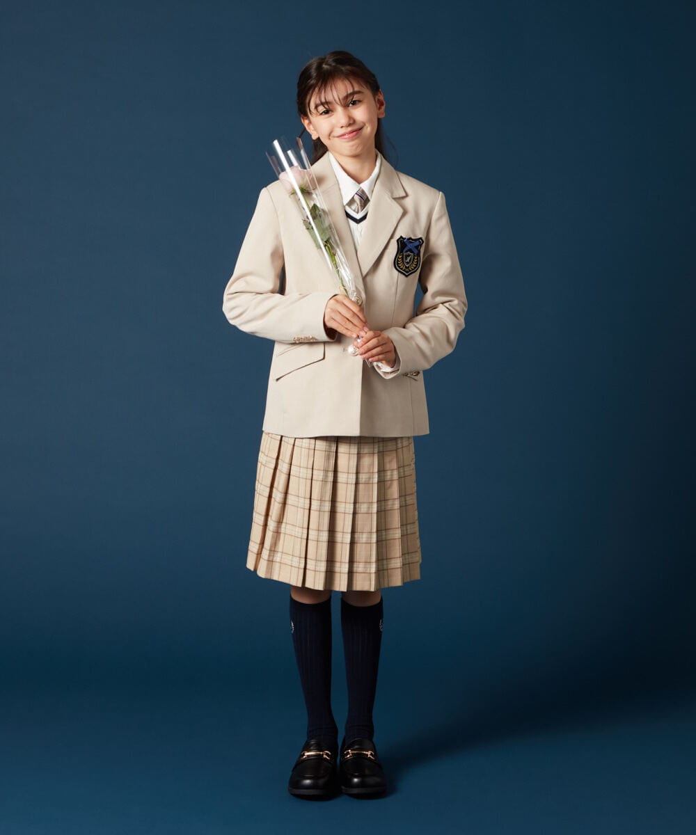 KGLTA01007 a.v.v KIDS(アー・ヴェ・ヴェ) [KIDS]【卒服】Aハイソックス ホワイト