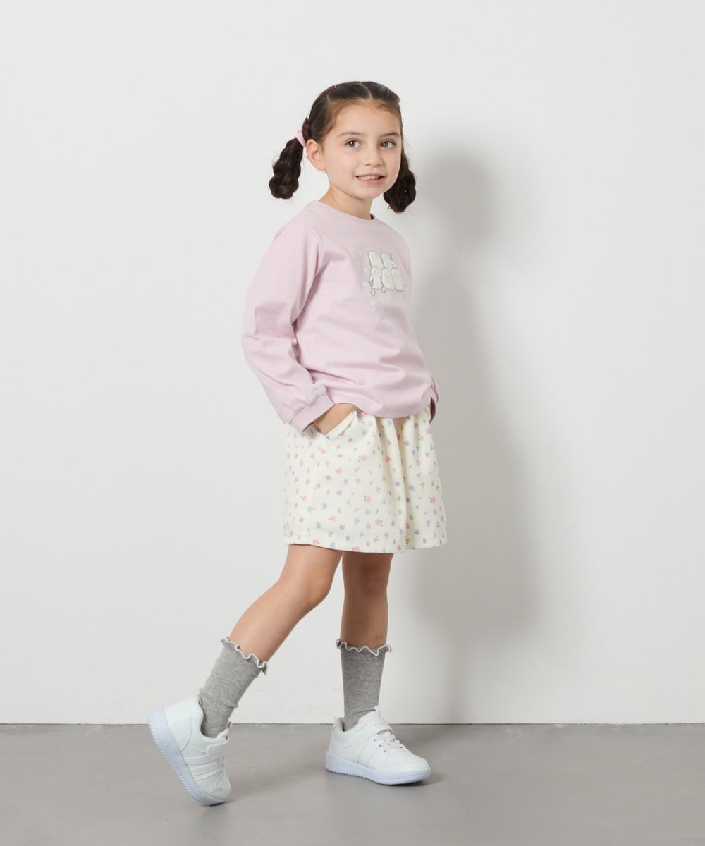 KGLTA01014 a.v.v KIDS(アー・ヴェ・ヴェ) [KIDS]3足セットソックス グレー