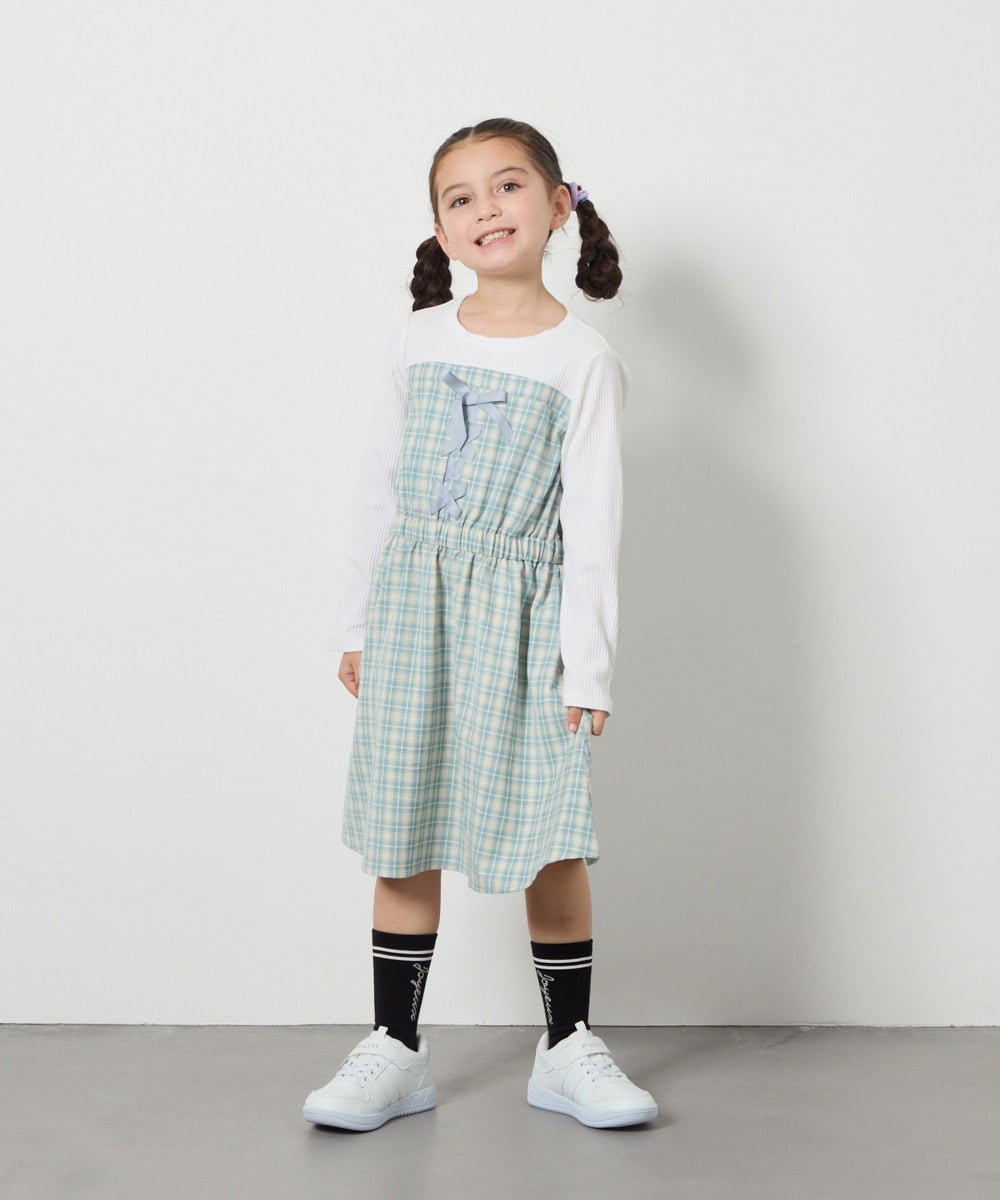 KGLTA01014 a.v.v KIDS(アー・ヴェ・ヴェ) [KIDS]3足セットソックス グレー