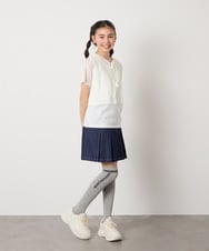 KGLTA05009 a.v.v KIDS(アー・ヴェ・ヴェ) [KIDS]メッセージニーハイ グレー