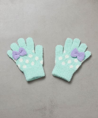 KGTAD01017 a.v.v KIDS [KIDS]もちもちリボン手袋