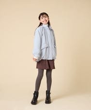 KGUAD06014 a.v.v KIDS(アー・ヴェ・ヴェ) [KIDS]ハートポイントタイツ グレー