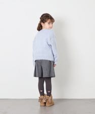 KGUAG31014 a.v.v KIDS(アー・ヴェ・ヴェ) ﾊｰﾄﾎﾟｲﾝﾄﾀｲﾂ グレー