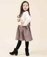 KGUAJ02012 a.v.v KIDS(アー・ヴェ・ヴェ) [KIDS]スカシアミタイツ グレー