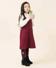 KGUAJ03012 a.v.v KIDS(アー・ヴェ・ヴェ) [KIDS]アーガイルタイツ パープル