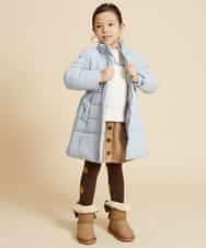 KGUAJ03012 a.v.v KIDS(アー・ヴェ・ヴェ) [KIDS]アーガイルタイツ ブラウン