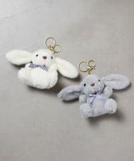 KGYAD02012 a.v.v KIDS(アー・ヴェ・ヴェ) [KIDS]ウサチャーム ホワイト