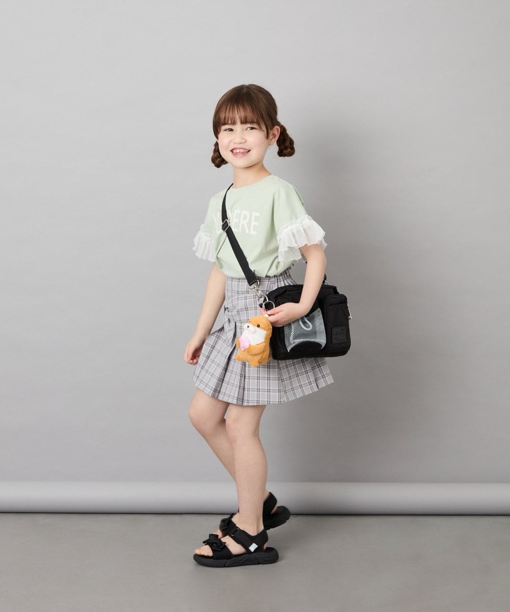 KGYAG30012 a.v.v KIDS(アー・ヴェ・ヴェ) [KIDS]【ギフト/キーホルダー】カワウソチャーム ピンク