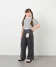KGYAG30012 a.v.v KIDS(アー・ヴェ・ヴェ) [KIDS]【ギフト/キーホルダー】カワウソチャーム ライトブルー