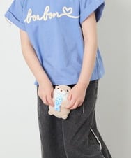 KGYAG30012 a.v.v KIDS(アー・ヴェ・ヴェ) [KIDS]【ギフト/キーホルダー】カワウソチャーム ライトブルー