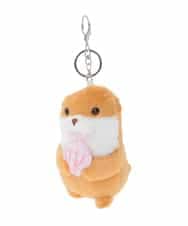 KGYAG30012 a.v.v KIDS(アー・ヴェ・ヴェ) [KIDS]【ギフト/キーホルダー】カワウソチャーム ピンク