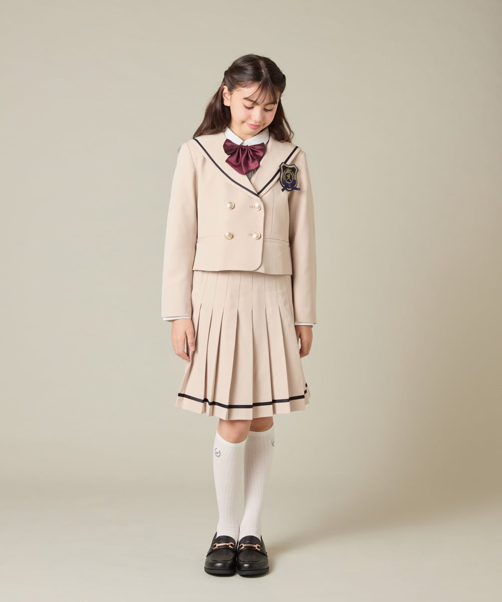 KGYBD01016 a.v.v KIDS(アー・ヴェ・ヴェ) [KIDS]【卒服】無地リボン レッド