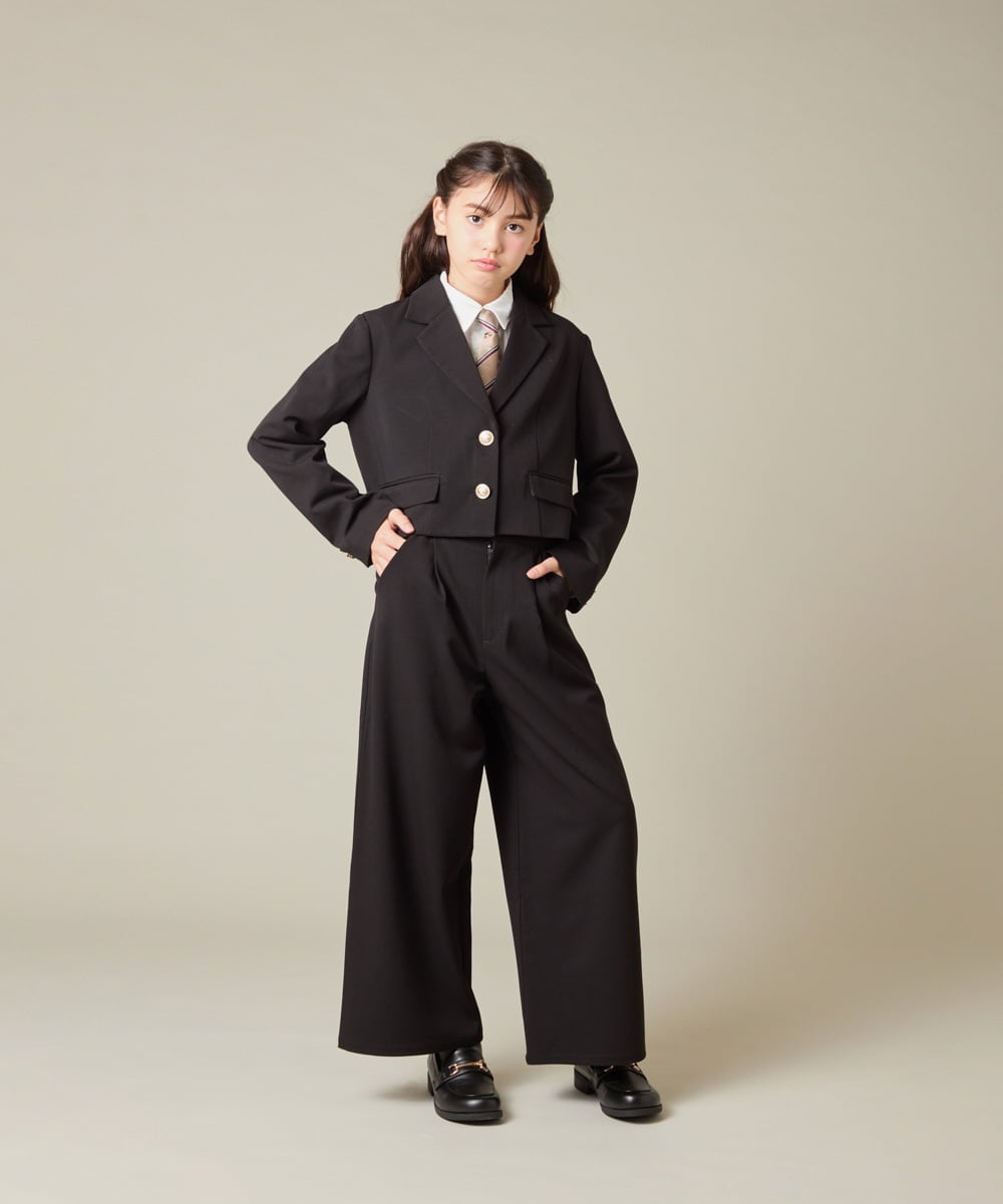 KGYBD02016 a.v.v KIDS(アー・ヴェ・ヴェ) [KIDS]【卒服】スクールネクタイ ベージュ