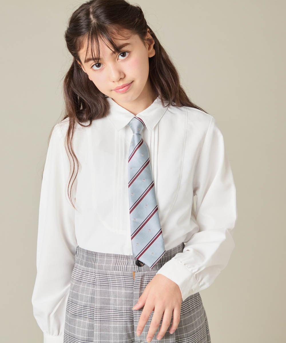 KGYBD02016 a.v.v KIDS(アー・ヴェ・ヴェ) [KIDS]【卒服】スクールネクタイ ベージュ