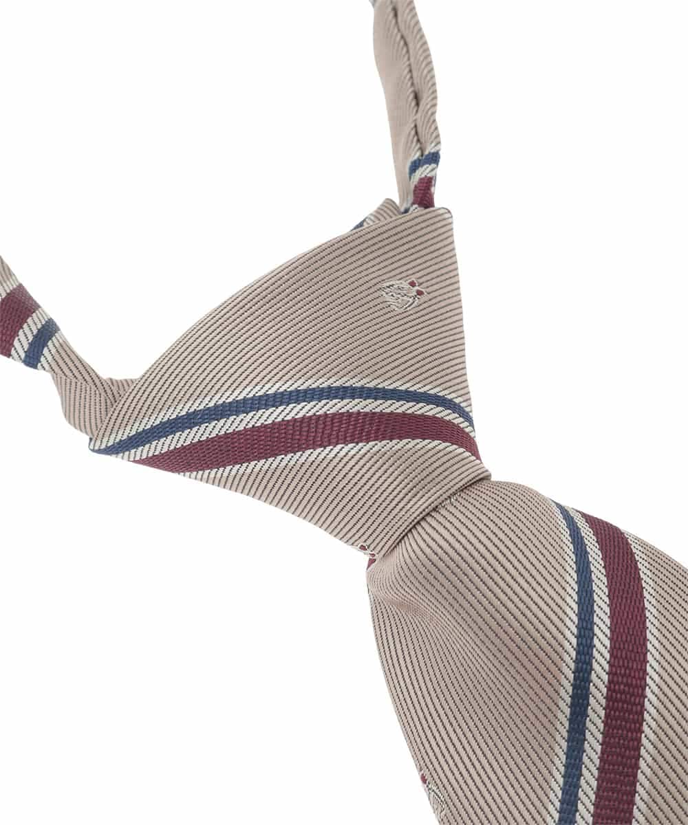 KGYBD02016 a.v.v KIDS(アー・ヴェ・ヴェ) [KIDS]【2026 卒服】スクールネクタイ ベージュ