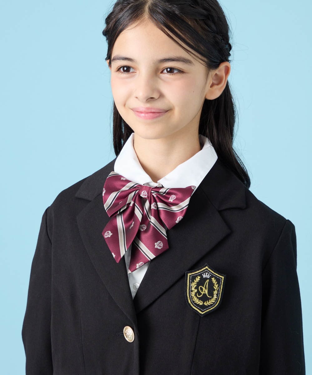KGYBG01016 a.v.v KIDS(アー・ヴェ・ヴェ) [KIDS]【2027卒服】スクールリボン レッド