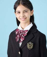 KGYBG01016 a.v.v KIDS(アー・ヴェ・ヴェ) [KIDS]【2027卒服】スクールリボン レッド