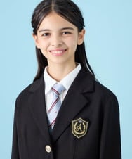 KGYBG02016 a.v.v KIDS(アー・ヴェ・ヴェ) [KIDS]【2027卒服】スクールネクタイ ライトブルー