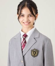 KGYBG02016 a.v.v KIDS(アー・ヴェ・ヴェ) [KIDS]【2027卒服】スクールネクタイ パープル