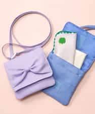 KGYCP30014 a.v.v KIDS(アー・ヴェ・ヴェ) [KIDS]リボンマルチポシェット ライトブルー