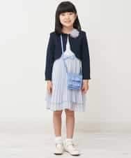 KGYCP30014 a.v.v KIDS(アー・ヴェ・ヴェ) [KIDS]リボンマルチポシェット ライトブルー