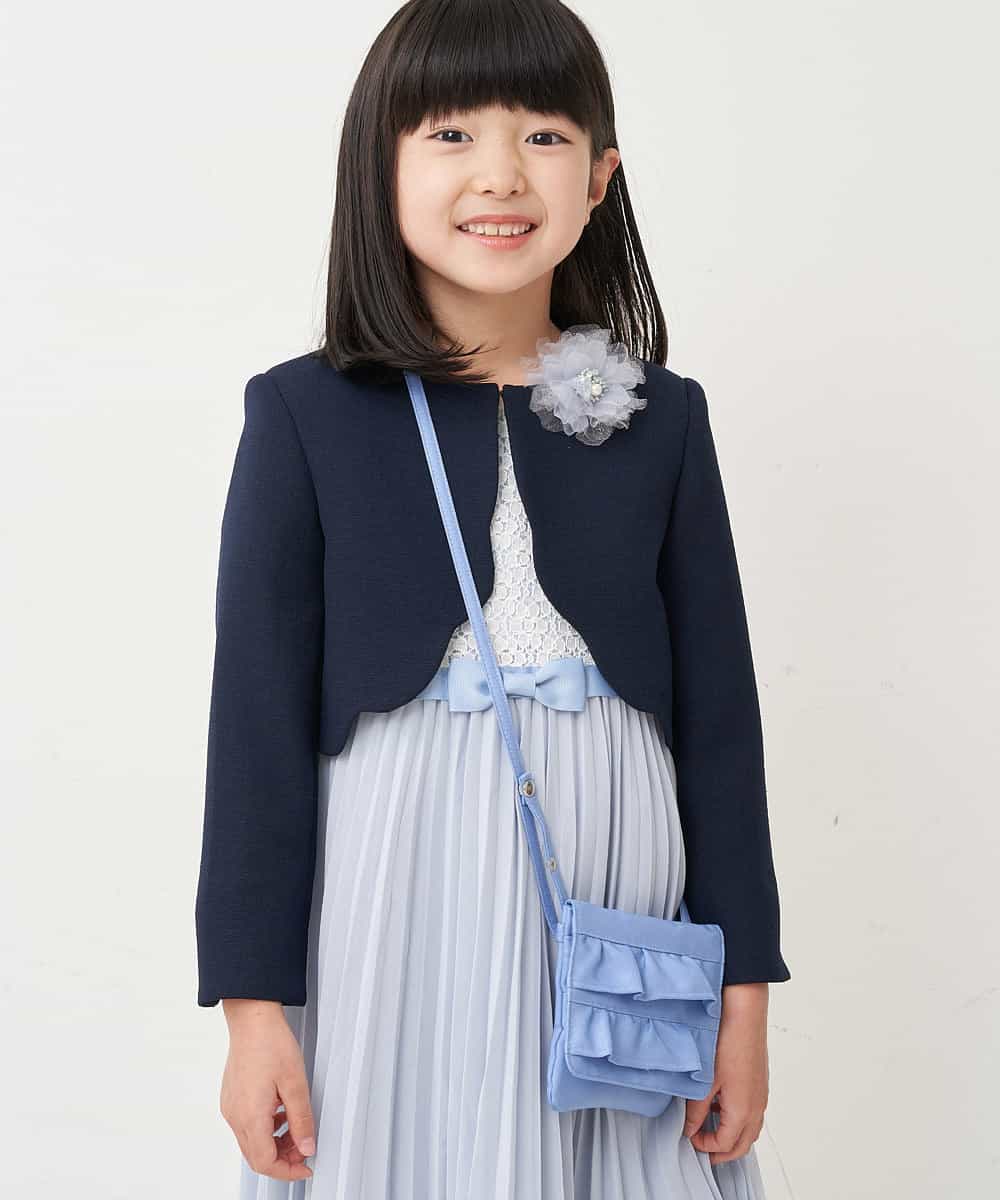 KGYCP30014 a.v.v KIDS(アー・ヴェ・ヴェ) [KIDS]リボンマルチポシェット ライトブルー