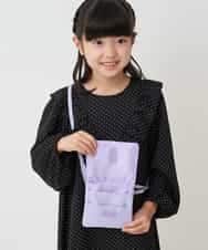 KGYCP30014 a.v.v KIDS(アー・ヴェ・ヴェ) [KIDS]リボンマルチポシェット ライトブルー